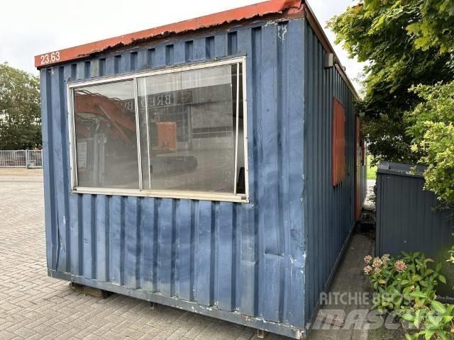  KANTOORUNIT BLAUW Baracche da cantiere
