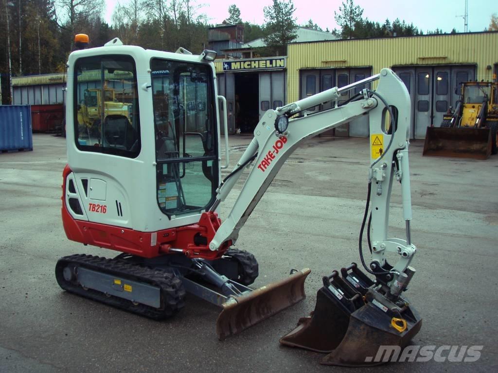 Takeuchi TB 216 Miniescavatori