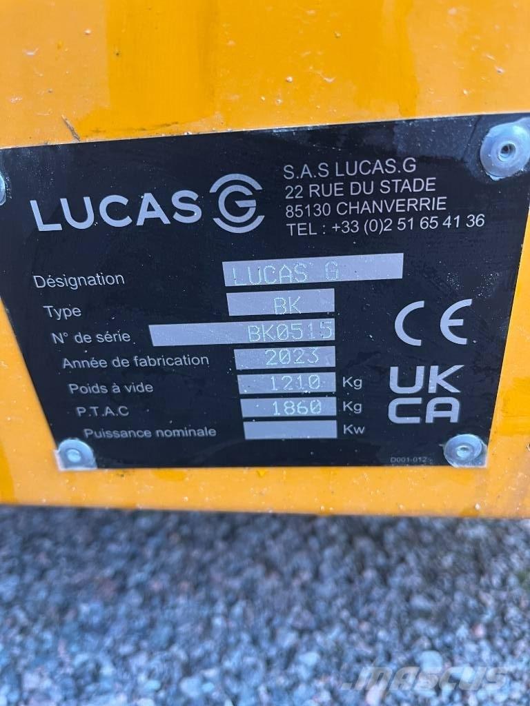 Lucas Raptor BK Trinciatrici, tagliatrici e srotolatrici per balle