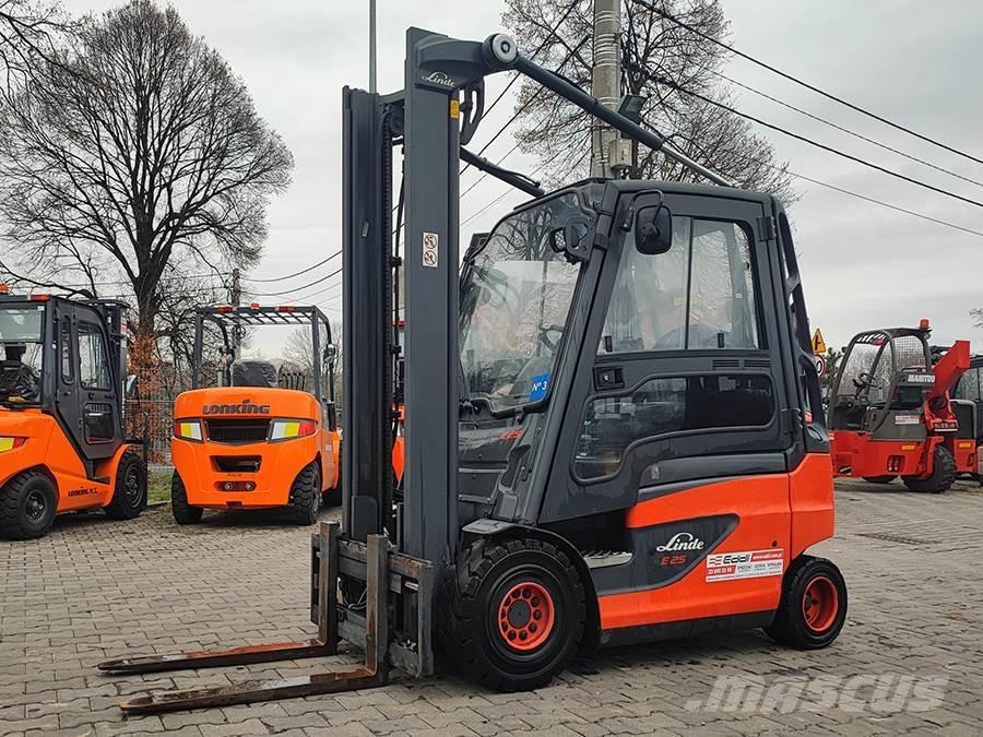 Linde E25-01 Carrelli elevatori elettrici
