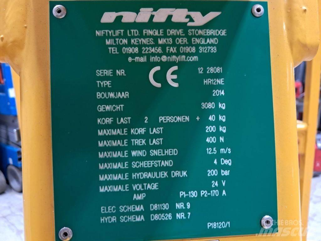 Niftylift HR12NE Piattaforme a braccio articolato