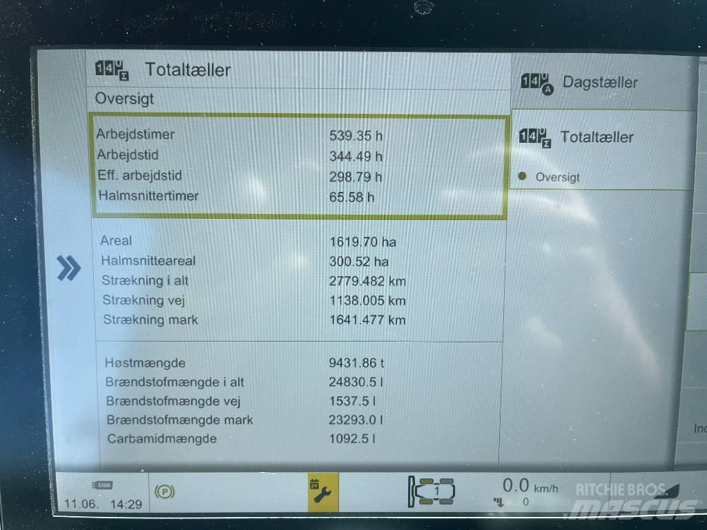 CLAAS Lexion 8800TT Mietitrebbiatrici