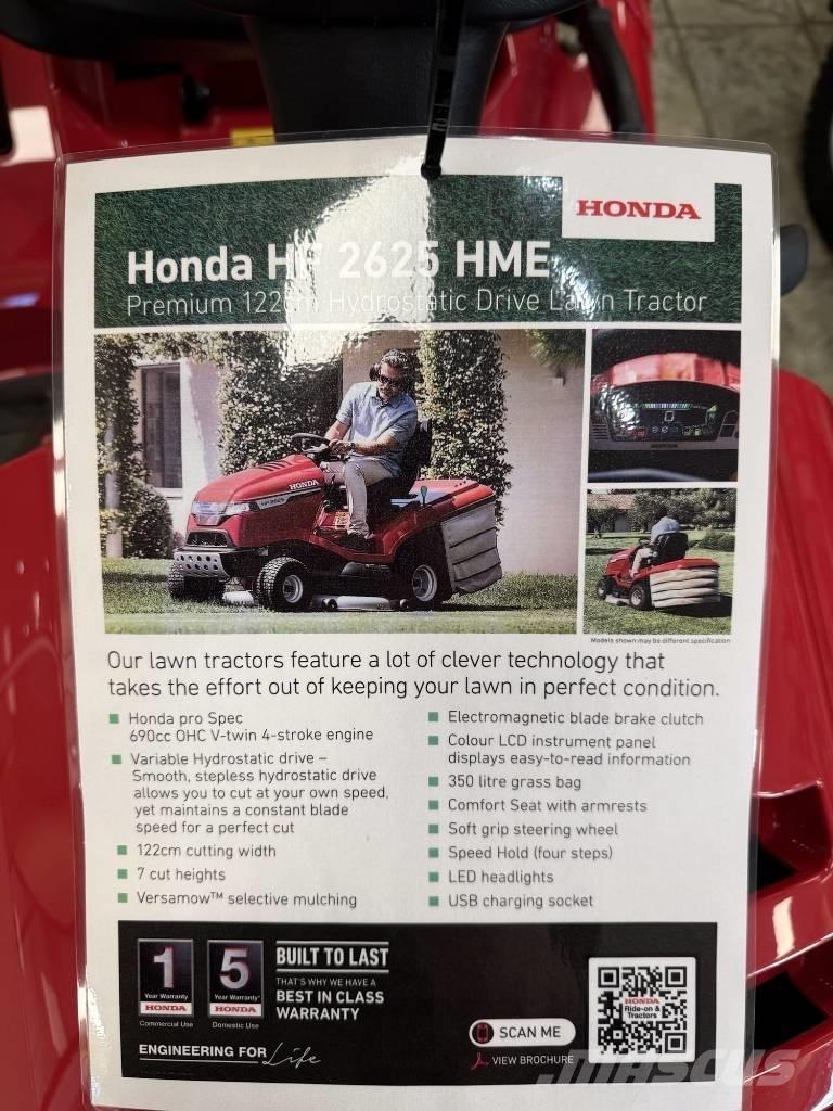 Honda HF2625 HME Trattorini tagliaerba