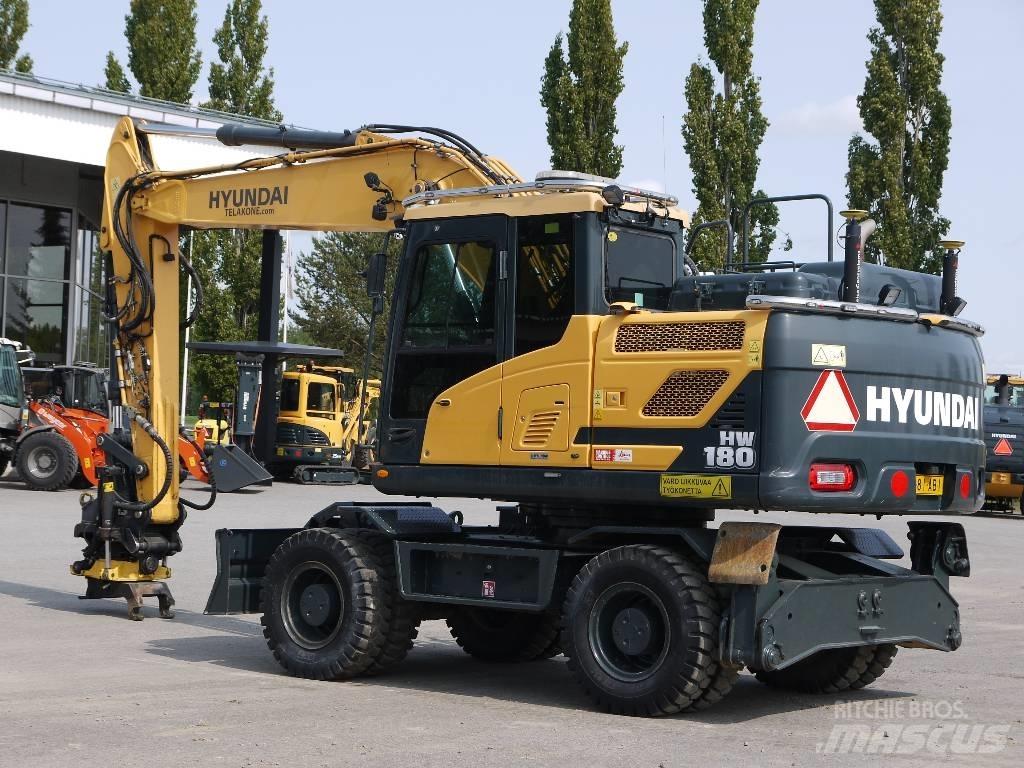 Hyundai HW 180 Escavatori gommati