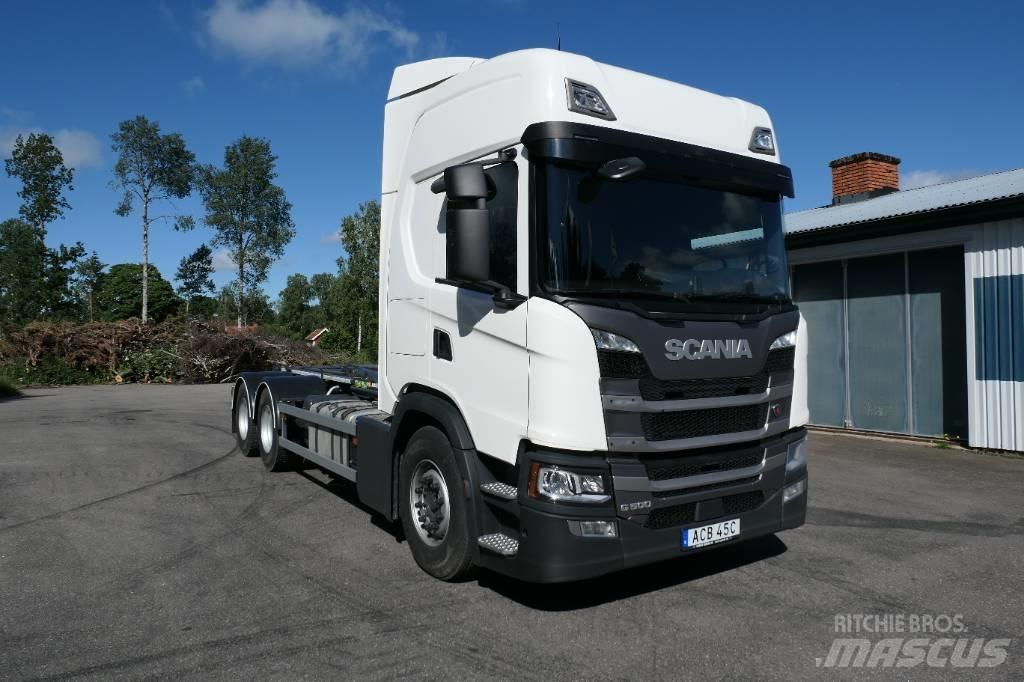 Scania G500B6x2NB Camion con gancio di sollevamento