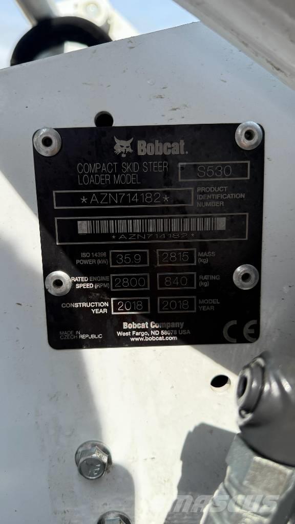 Bobcat S 530 Mini Pale Gommate