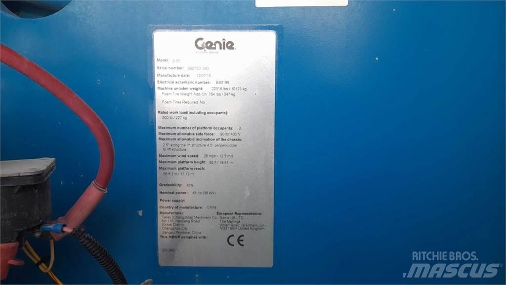 Genie S65 Piattaforme a braccio telescopico