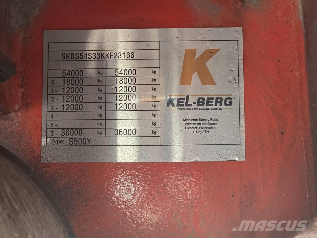 Kel-Berg 3 AS Semirimorchio a pianale