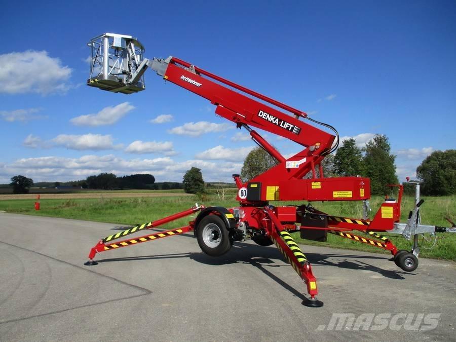 Denka-Lift DK 18 Piattaforme aeree su rimorchio