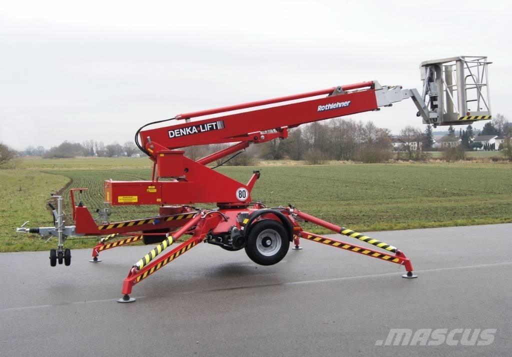 Denka-Lift DK 18 Piattaforme aeree su rimorchio