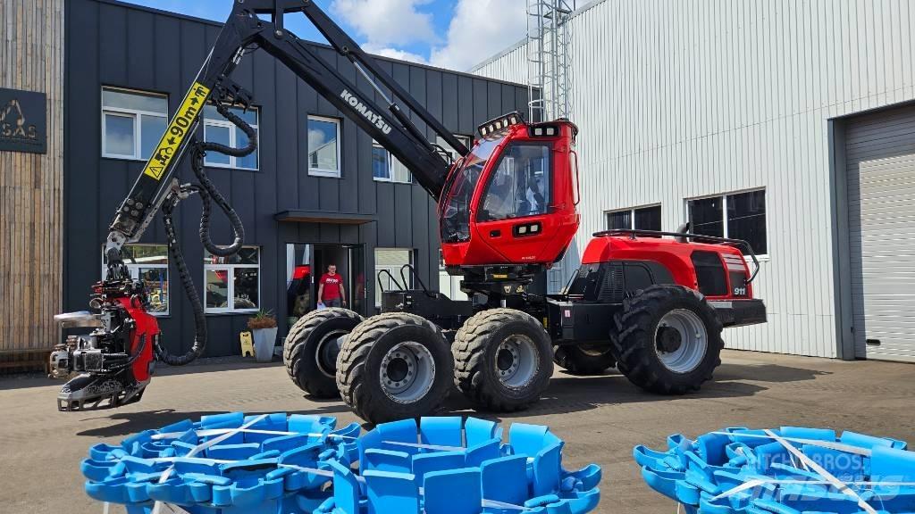 Komatsu 911 Abbattitrici, Disboscatrici