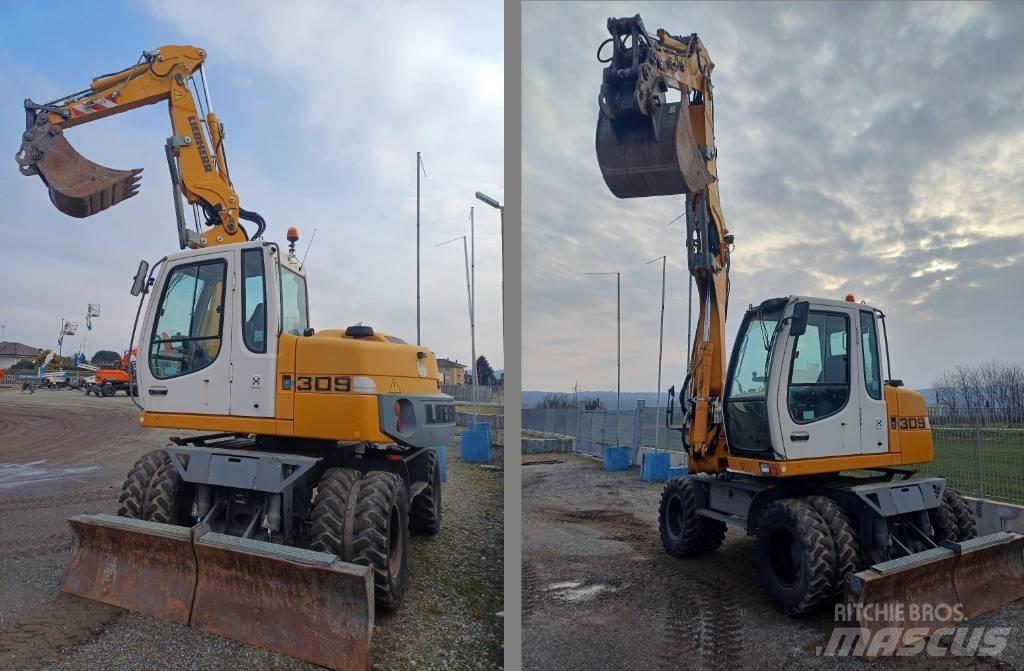 Liebherr A 309 Escavatori gommati