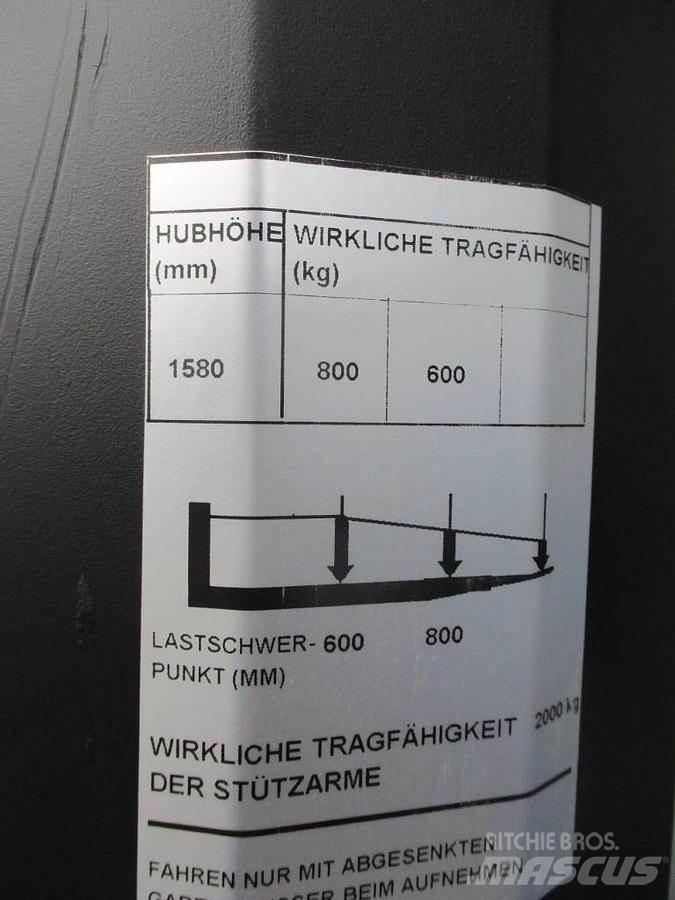 BT SWE 080L Transpallet uomo a terra
