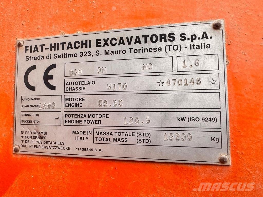 Hitachi W 170 Pale gommate