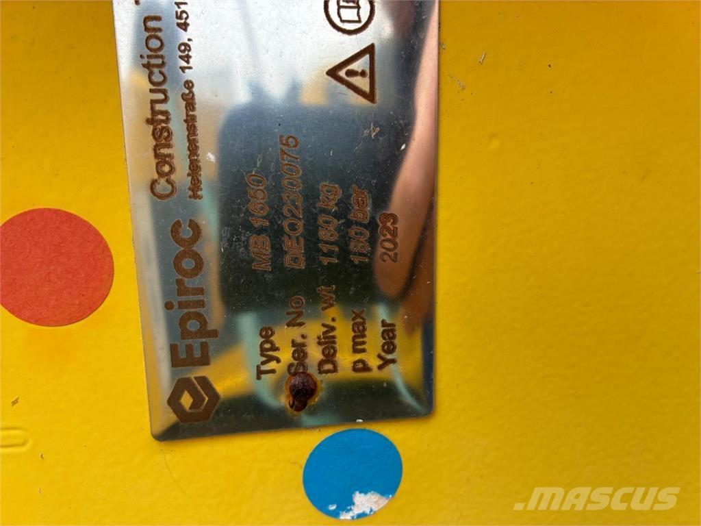 Epiroc MB1650 Martelli - frantumatori