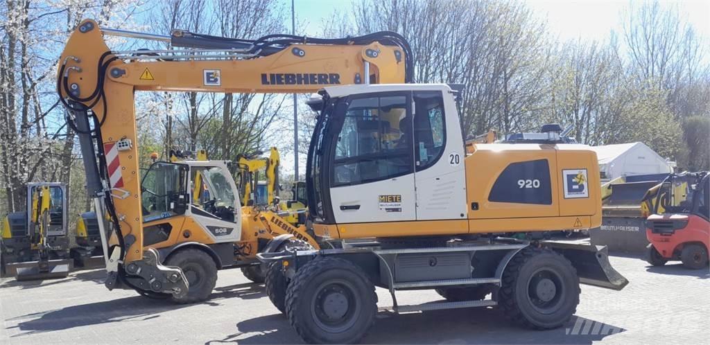 Liebherr A920 Escavatori gommati