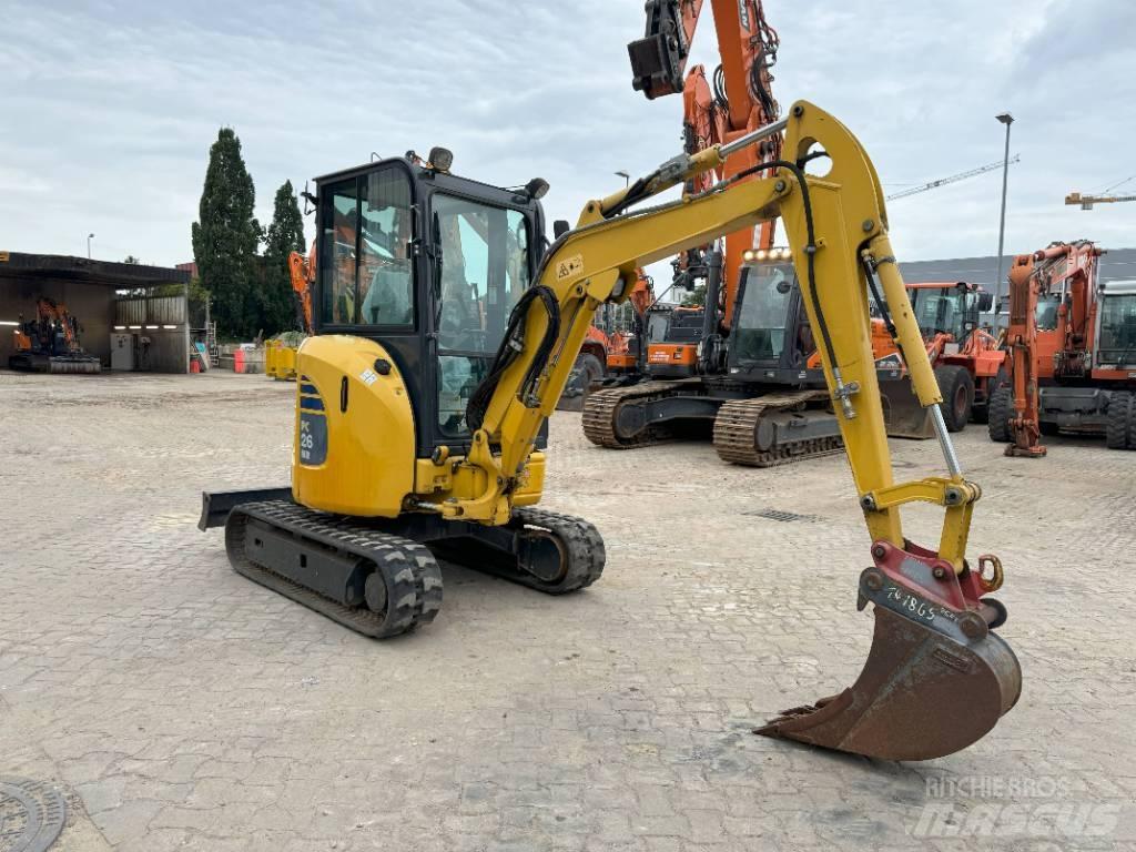 Komatsu PC26MR-3 Miniescavatori