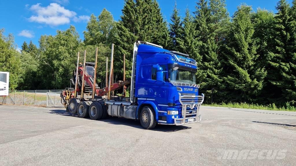 Scania R730 8x4*4 Camion trasporto legname