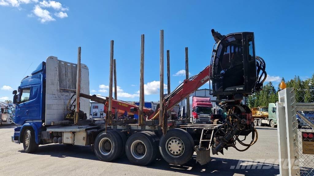 Scania R730 8x4*4 Camion trasporto legname