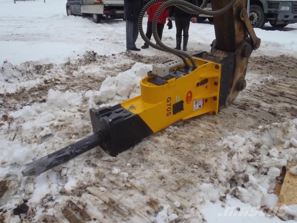  TUR G70 S 1240kg Martelli - frantumatori