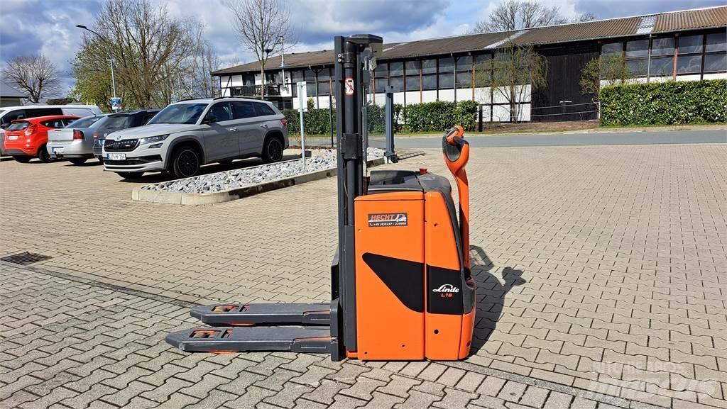 Linde L16i Transpallet uomo a terra