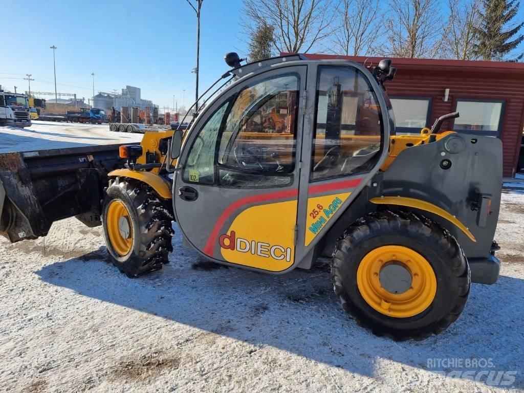 Dieci Mini Agri 25.6 Pale gommate telescopiche