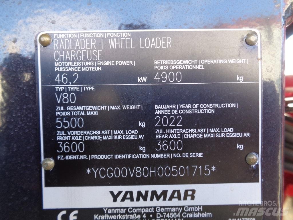 Yanmar V80 Pale gommate