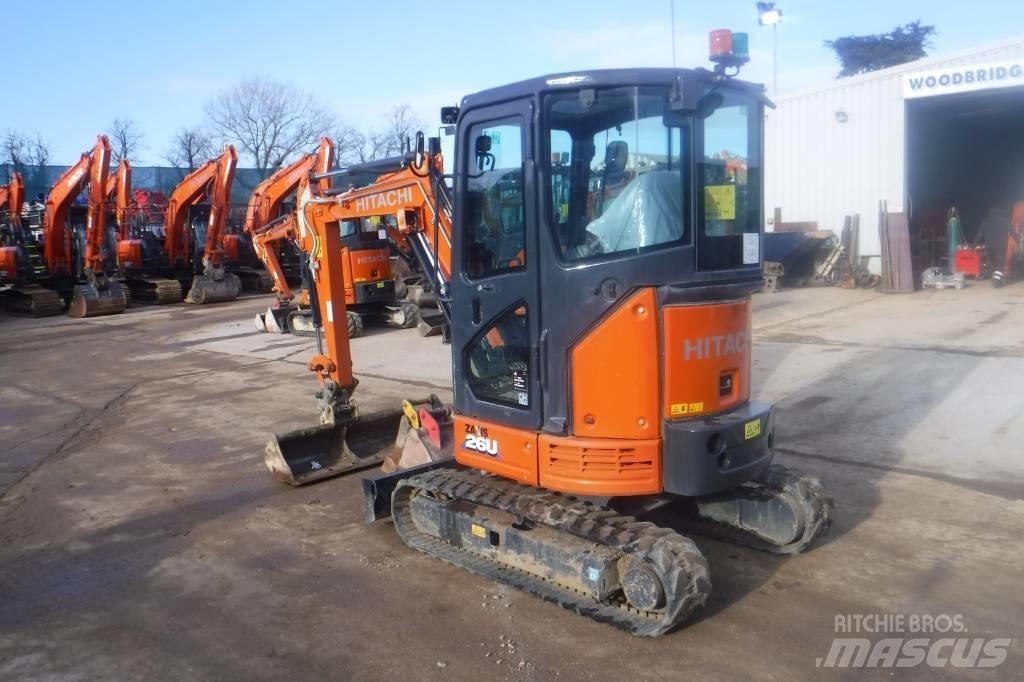 Hitachi ZX 26 U-6 Miniescavatori