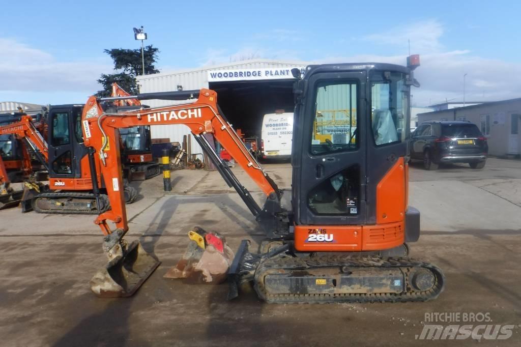Hitachi ZX 26 U-6 Miniescavatori