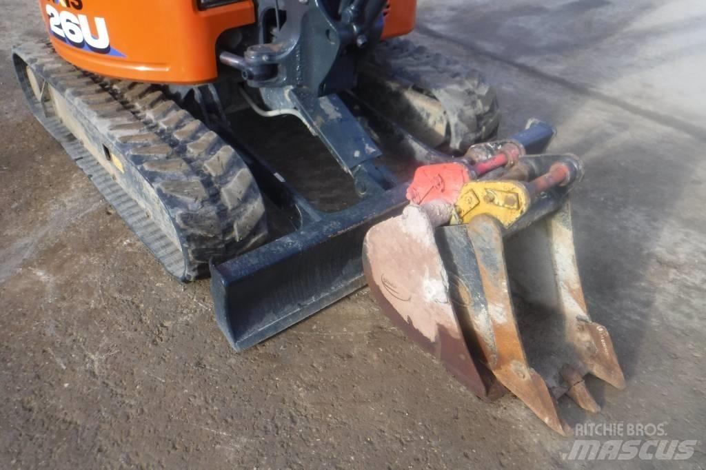 Hitachi ZX 26 U-6 Miniescavatori