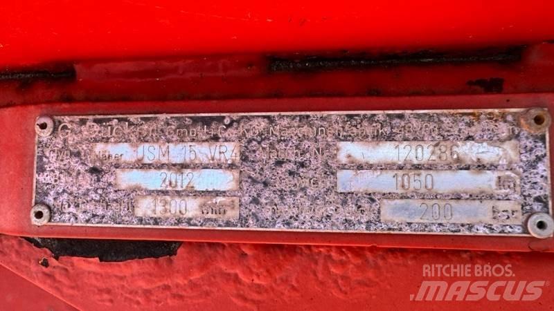 Dücker USM 15 VR4 Altri macchinari per falciare e trinciare