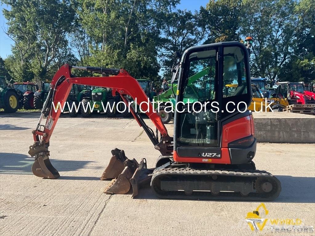 Kubota U 27-4 Miniescavatori