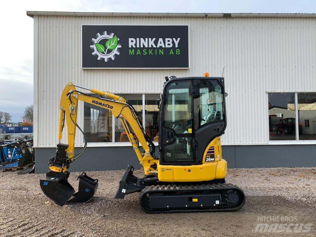 Komatsu PC26 MR-5 Miniescavatori