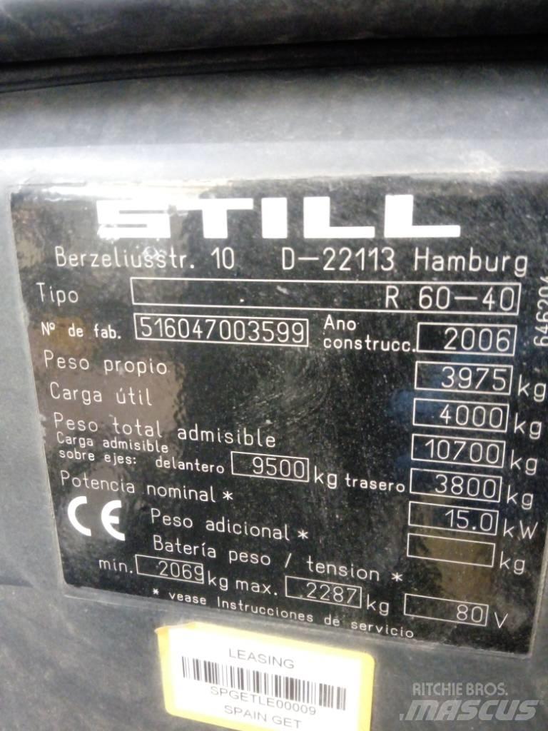 Still R 60-40 Carrelli elevatori elettrici