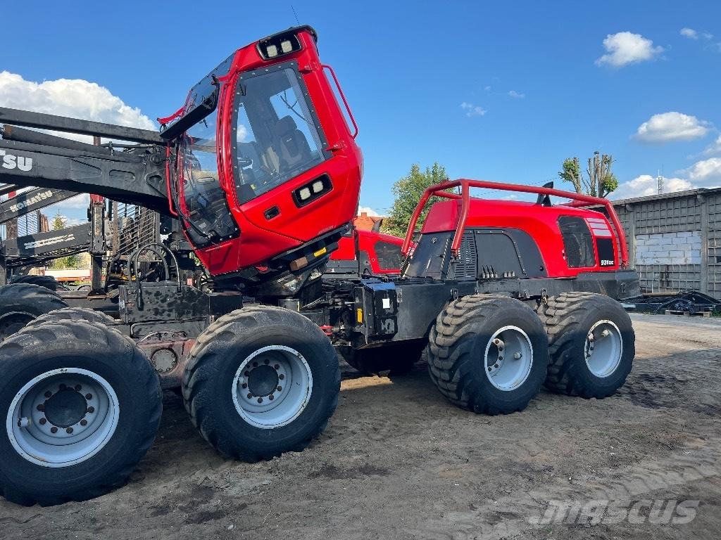 Komatsu 931 XC Abbattitrici, Disboscatrici