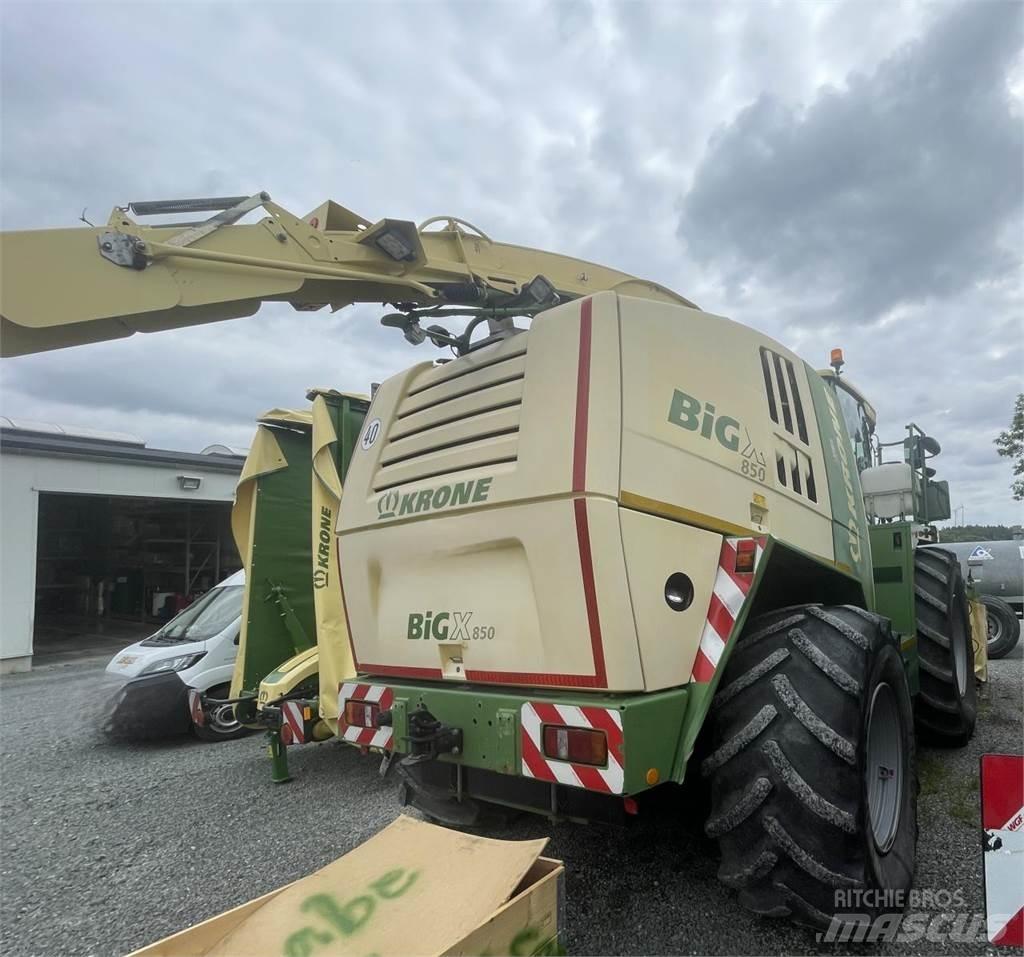 Krone BIG X850 Trince semoventi