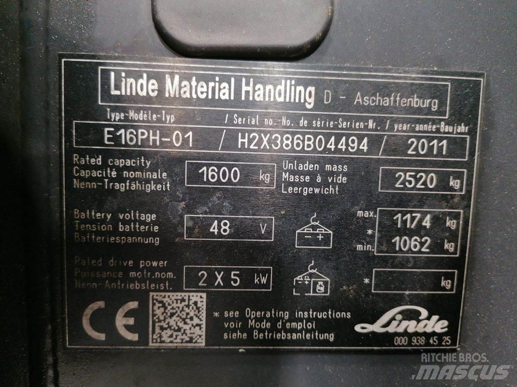 Linde E16PH-01 Carrelli elevatori elettrici