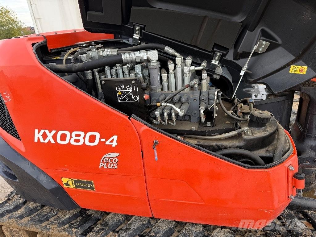 Kubota KX 080-4 Miniescavatori