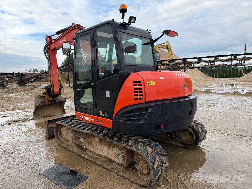 Kubota KX 080-4 Miniescavatori