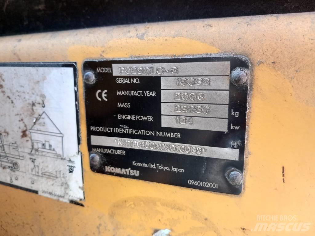 Komatsu PC 290 LC-3 Escavatori cingolati