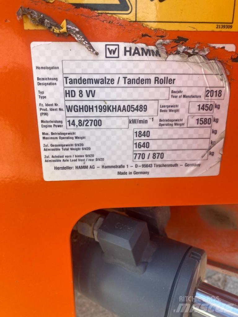 Hamm HD8VV Rulli a doppio tamburo