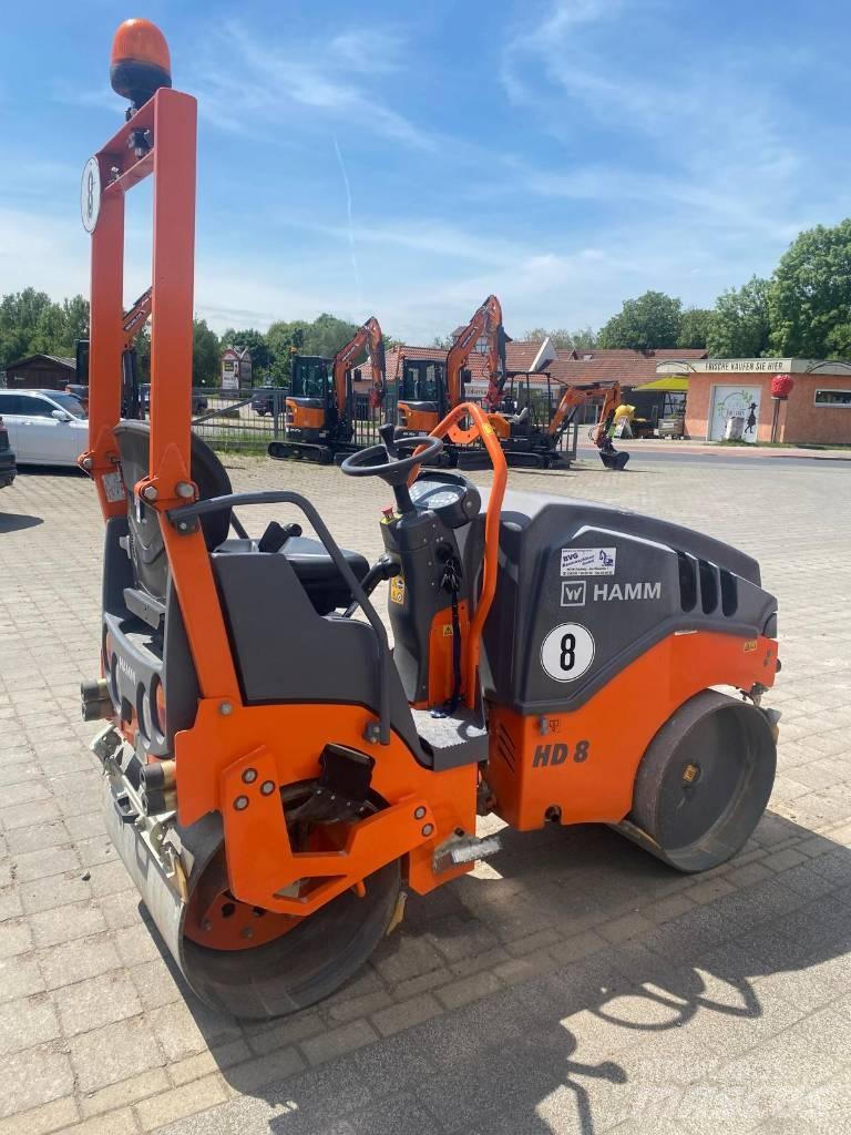 Hamm HD8VV Rulli a doppio tamburo