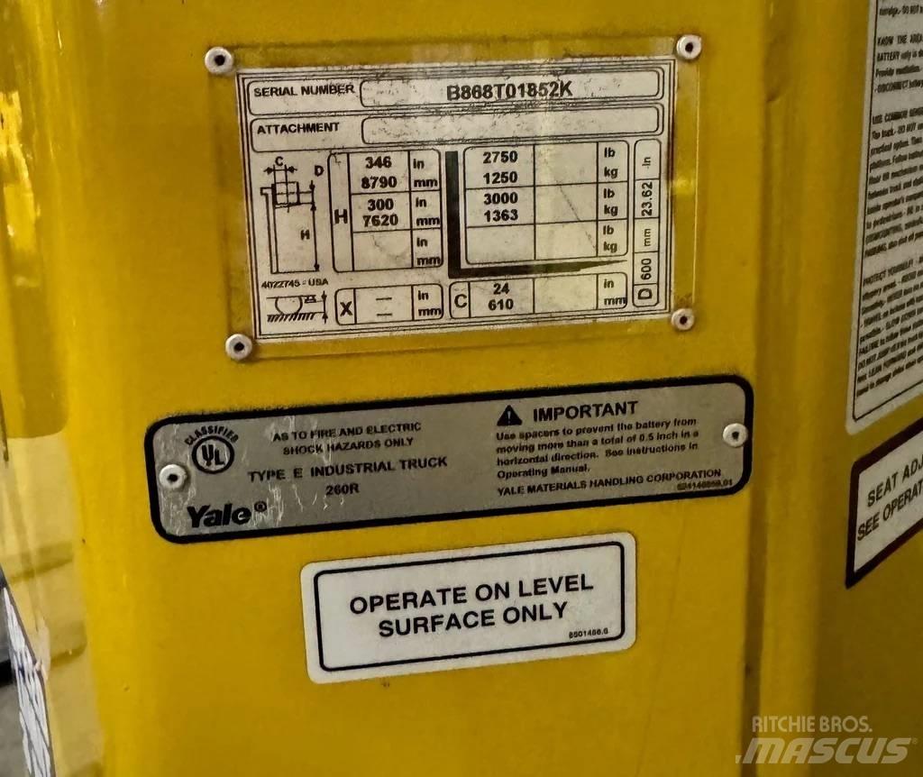 Yale NTA030SB Carrelli elevatori elettrici