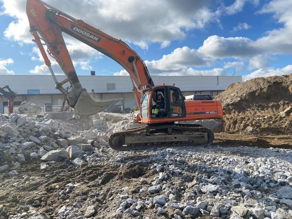 Doosan DX420LC Escavatori cingolati