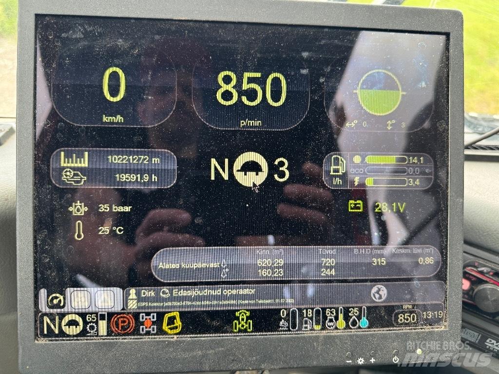 Komatsu 931.1 Abbattitrici, Disboscatrici