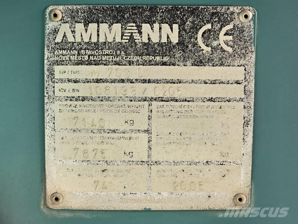 Ammann VV 700 D Rulli Combinati