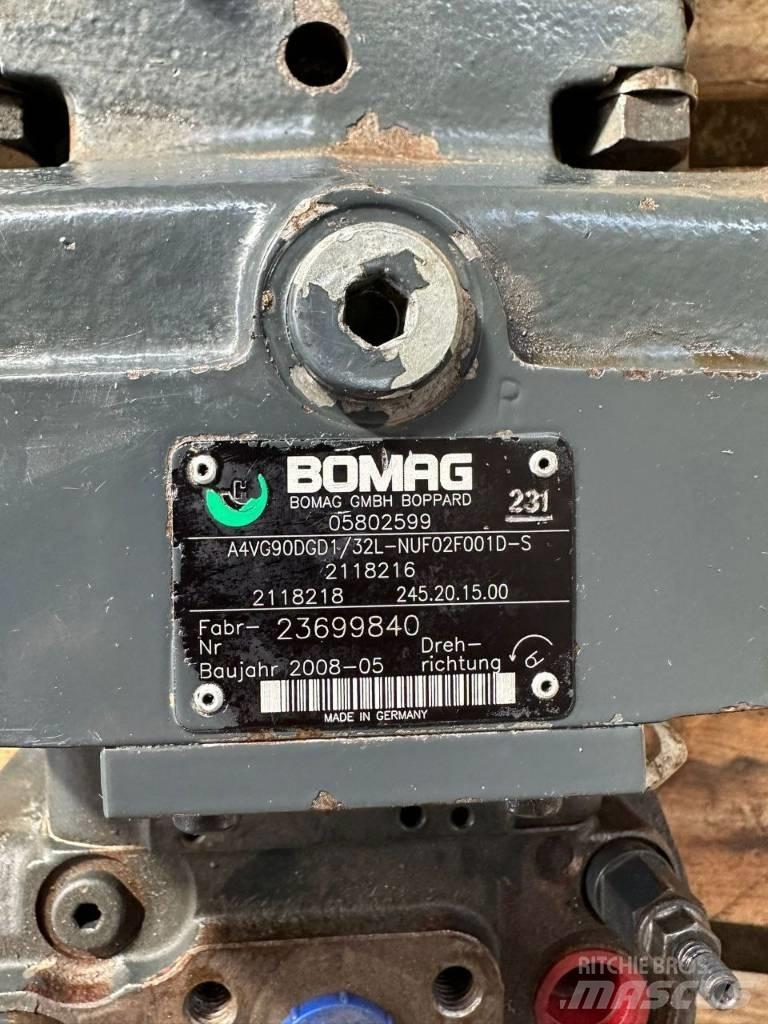 Bomag BW 211 Componenti idrauliche