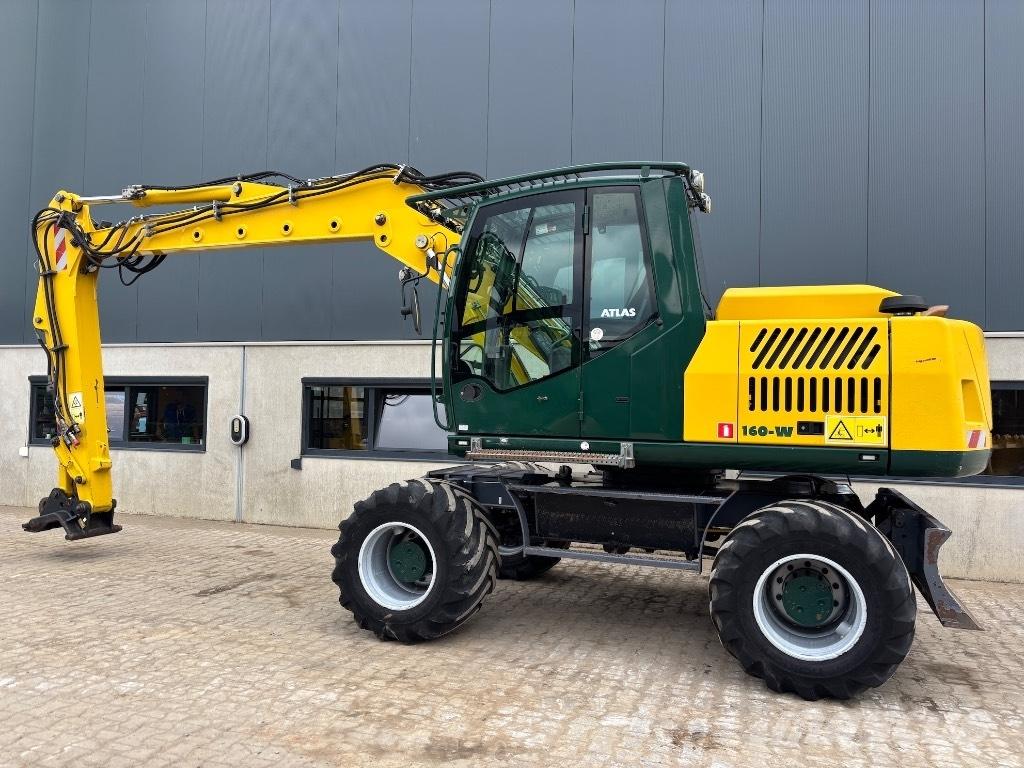 Atlas 160 W - 140 W Escavatori gommati