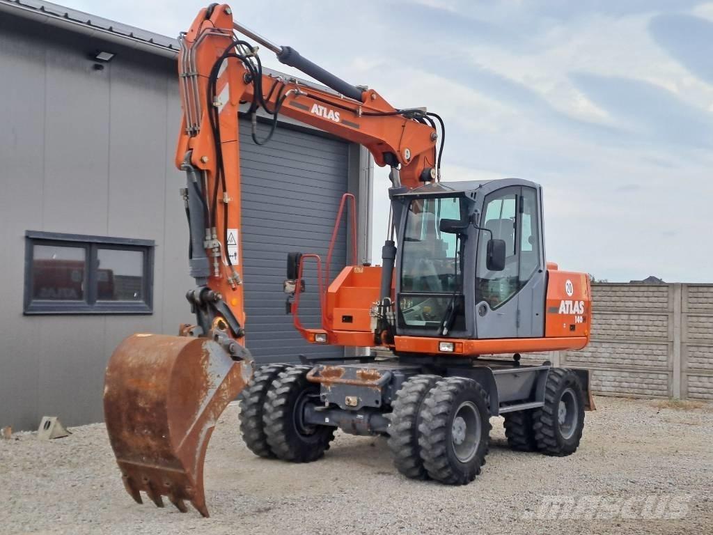 Atlas 140 W Escavatori gommati
