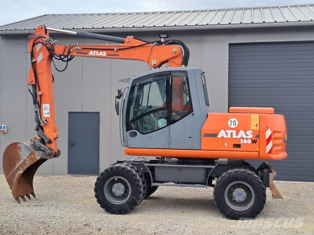 Atlas 140 W Escavatori gommati